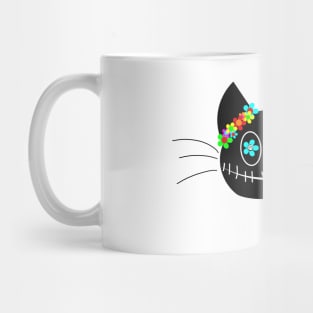 Dia de los Muertos Cat Mug